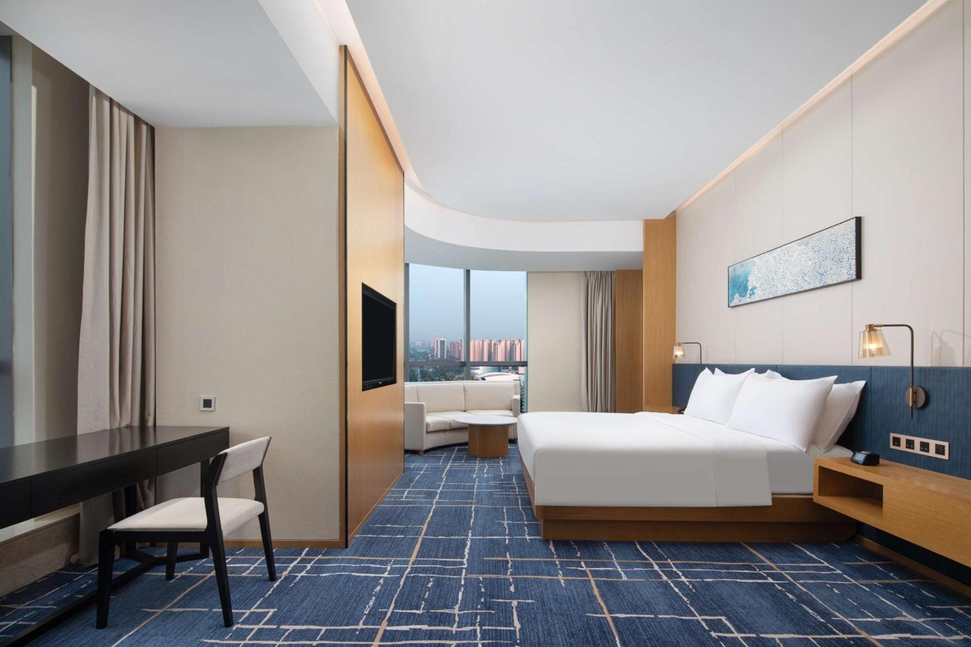 Hilton Garden Inn Zibo Zhangdian Exterior foto