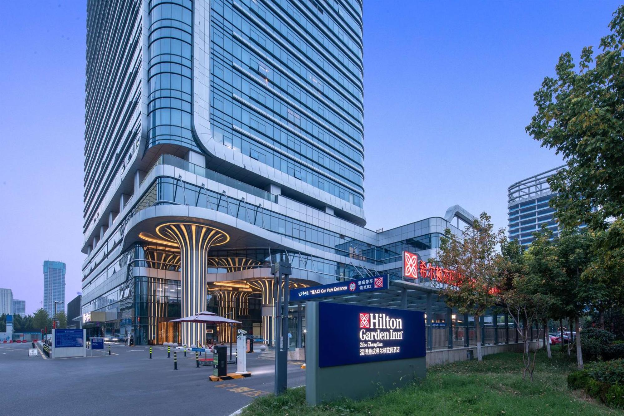 Hilton Garden Inn Zibo Zhangdian Exterior foto