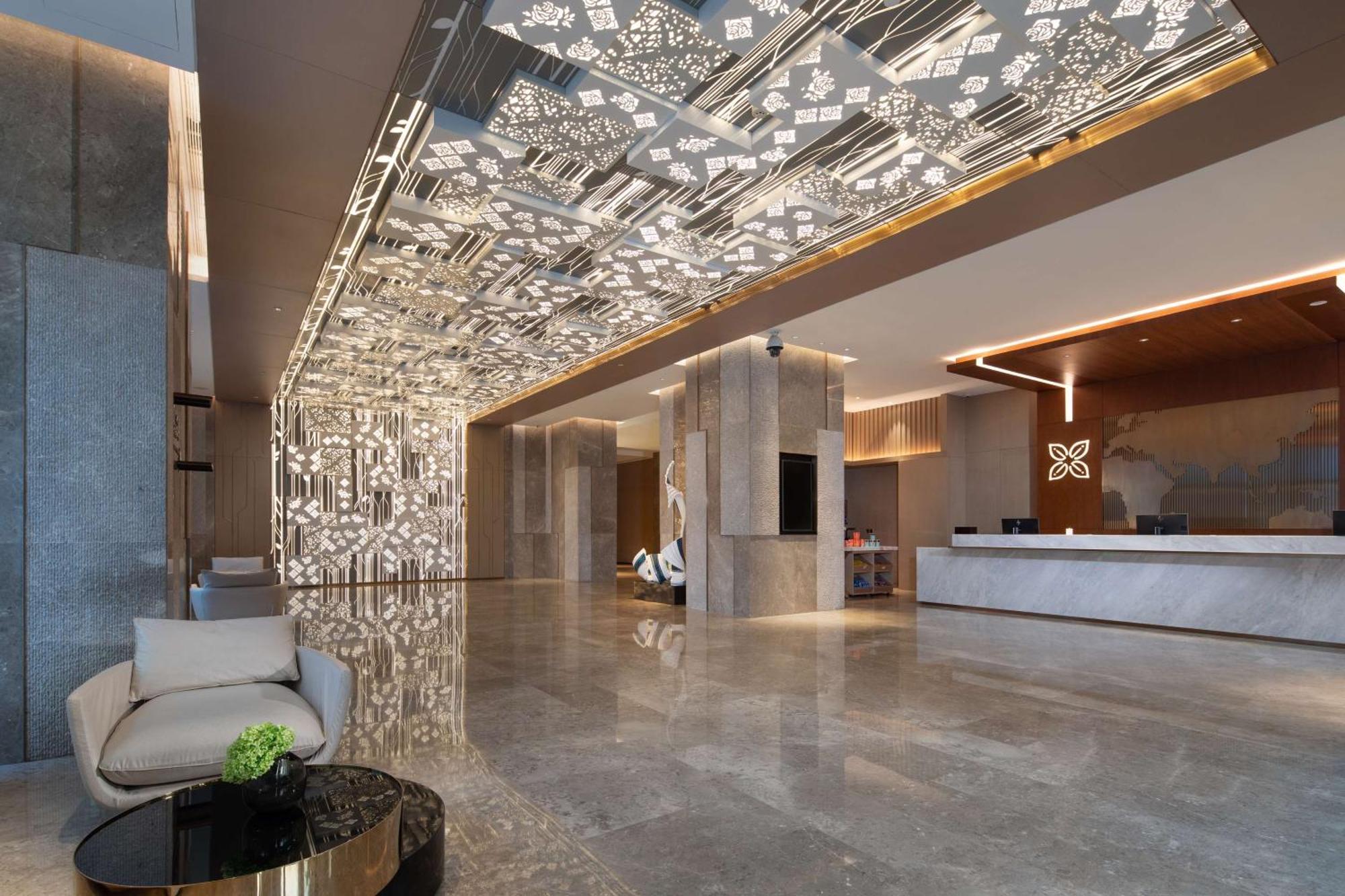 Hilton Garden Inn Zibo Zhangdian Exterior foto